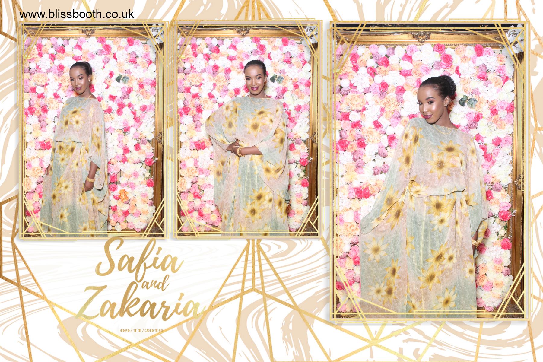 Safia & Zakaria | View more photos from the event at gallery.blissbooth.co.uk/u/BlissBooth/Safia-Zakaria